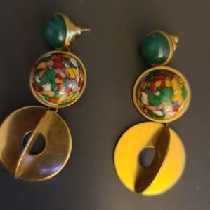 Tory burch drop earrings